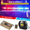 Automotive engineering vehicle alarm, car mounted loudspeaker, whistle horn, wireless multi tone remote control, sound rescue 12
