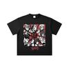 260 GSM Double Yarn 32 Count 100% Cotton Demon Slayer V81 Hashiras Print Unisex Heavy Cotton T Shirt