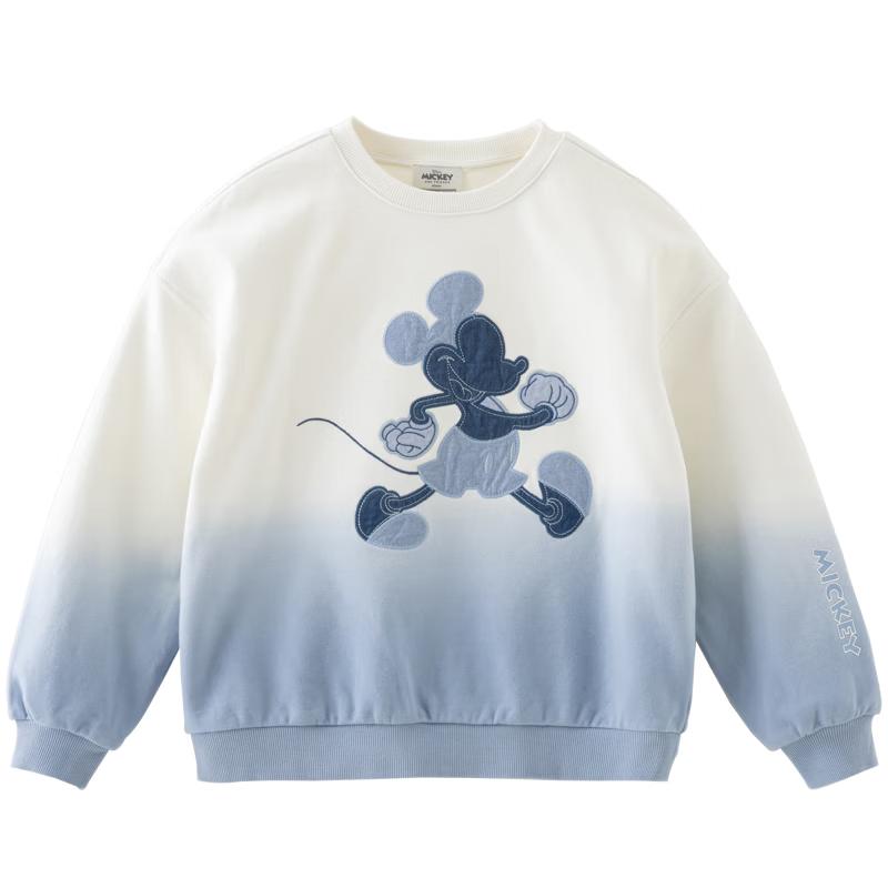 DAVE&BELLA Disney Boys  Gradient Pullover Sweatshirt 120cm