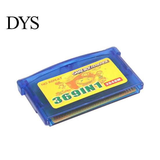Игровая картриджная игра 369 в 1, версия для США, для GameBoy Advance