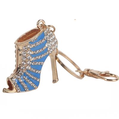 Neu Kristall Schuh High Heel Pendent Strass Schlüssel Geldbörse Tasche