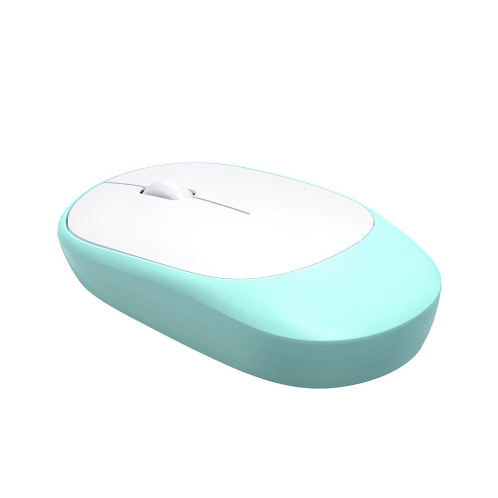 T-WOLF TF770 2.4G Wireless Keyboard Mouse Combo  Punk Round Keycap Comfortable   Typing Wide Compatibility Pink