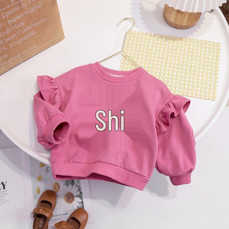 New Cute Baby Girl Heart Pullover: Spring/Autumn Princess Sweatshirt