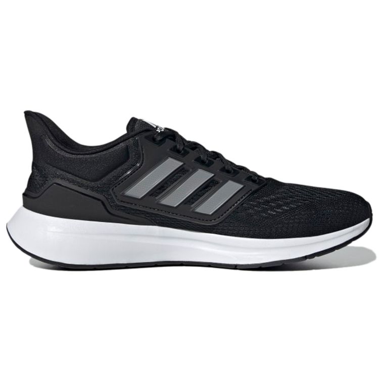 Adidas EQ21 Run Black Iron Metallic Men Sneakers Core-Black Carbon H00512