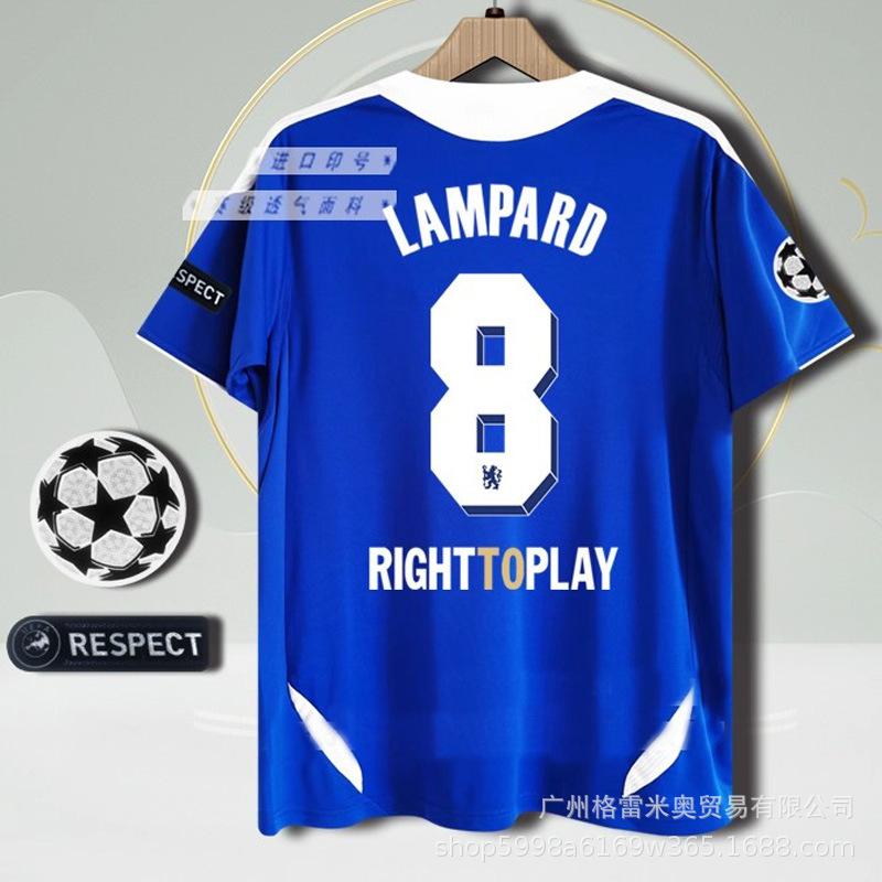 Retro Jersey Chelsea Series Jersey Long Short Sleeve Explosive Star Collection 8 Lampard 9 Torres Football Jersey