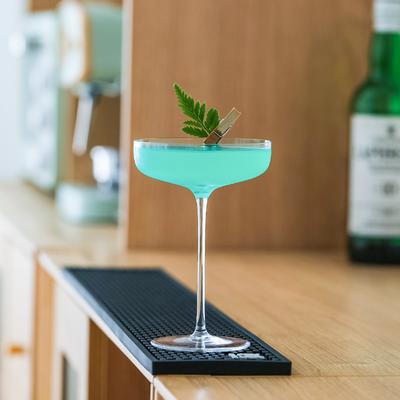 CRISON CT2702 Kristallglas Coupe Champagnerkelch Hochzeitsfeier Cocktailglas Klar Bleifrei Bar Trinkgläser
