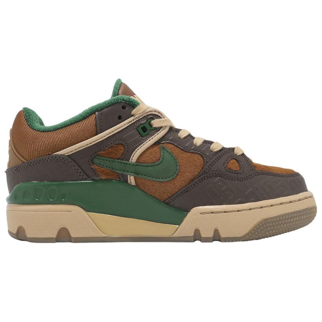 Nike Nigo X Air Force 3 Low OGIN - Baroque Brown Fir Otsumo Plaza Japan Exclusive Men Sneakers Hemp Pecan HQ7533-201