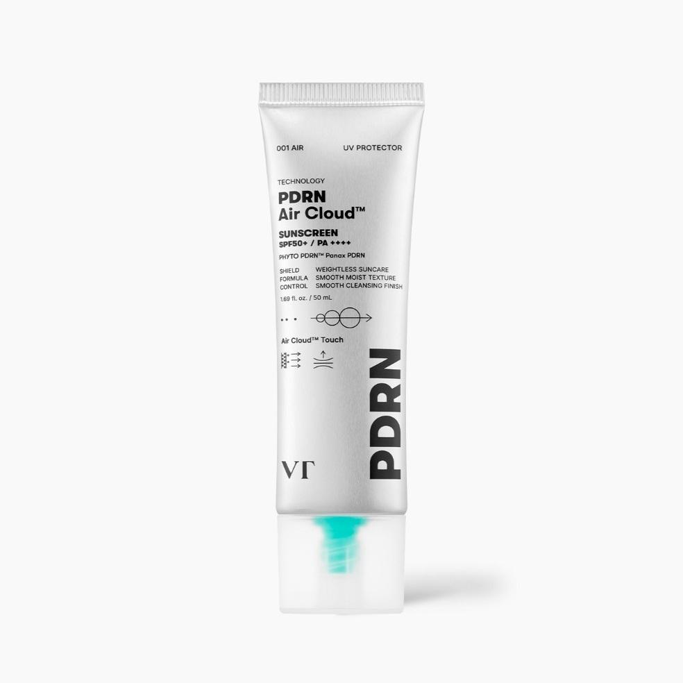 

VT Cosmetics PDRN Air Cloud Sunscreen SPF50+ PA++++ Lightweight Hydrating Sun Cream 50ml