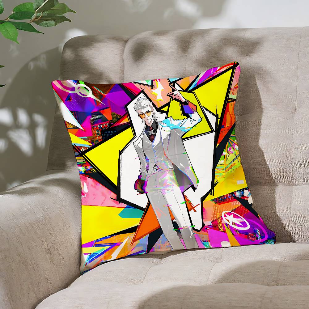 To Be Hero X Manga Pillow Case Throw Pillow Cover Nordic Vintage Style Cushion Covers Home Living Room Sofa Couch Seat