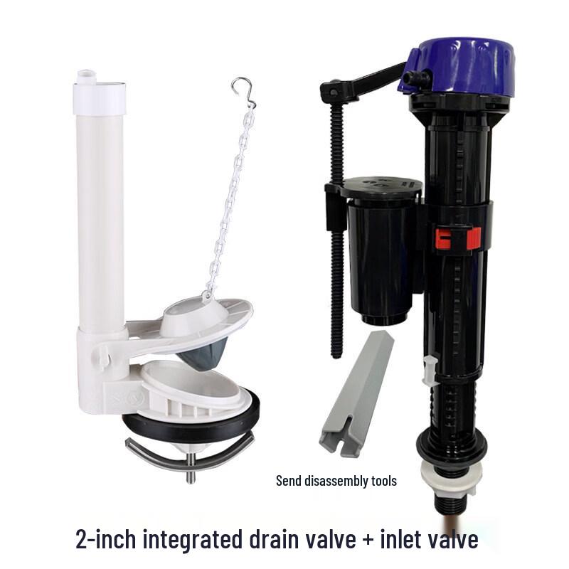 

Universal 2-inch Toilet Fill and Flush Valve Set