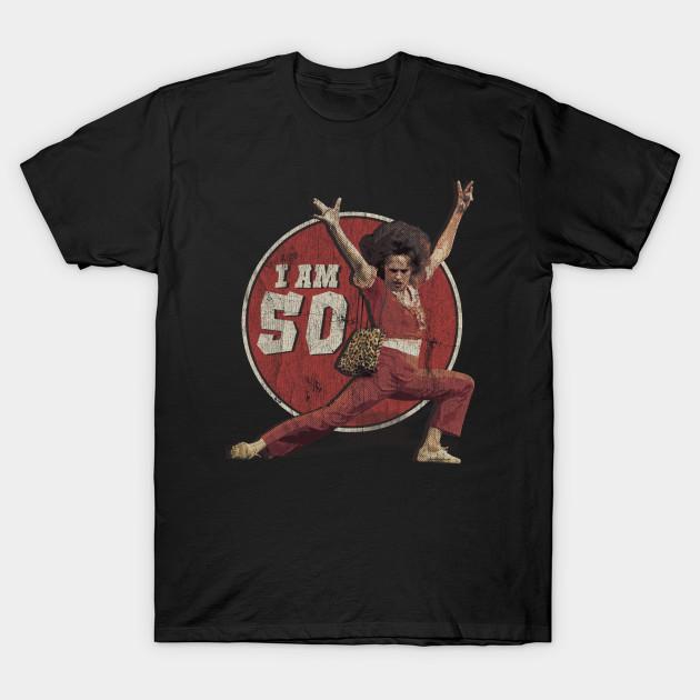

Men Black Print T-shirt Snl Im 50 No-Cut Transfer Paper Print Cotton Tshirt 2XL чорний