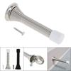 3.375 Inch 1pc Spring Door Stop Bottom Mount Rubber Bumper Wall Protector Secure Hold Damage Prevention