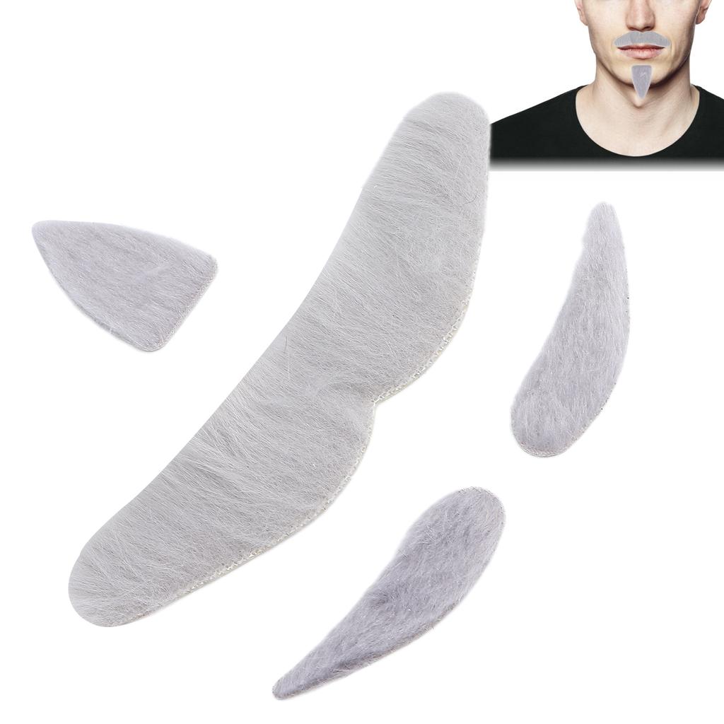 Falešný knír Samolepicí Novinka Maškarní kostým Knír Nálepky na obočí Party potřeby