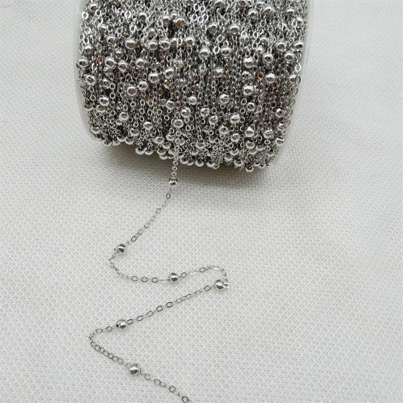 2yards Golded/silvered Plated Necklace Chain for Jewelry Making Findings DIY Necklace Chains Materials Handmade