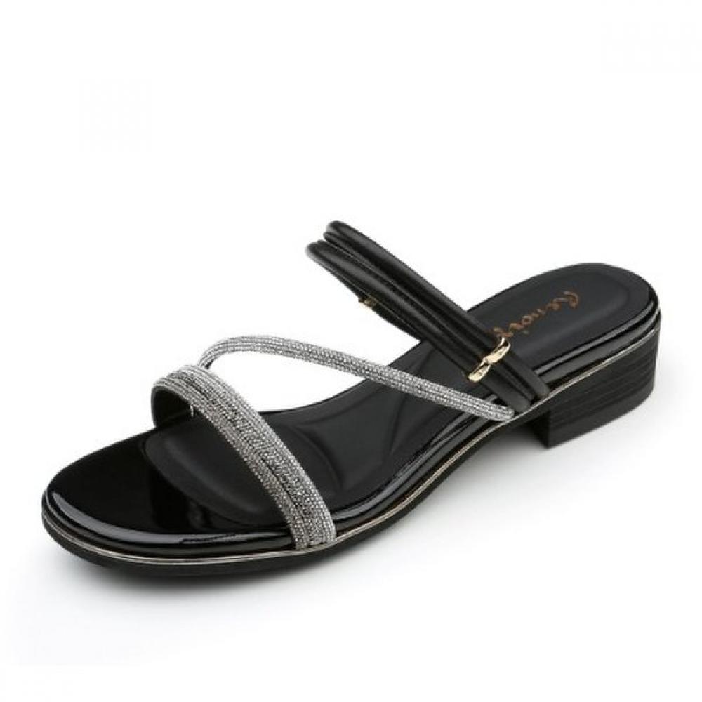 Kumkang Women Two Way Strap Jewel Sandal Rensac5553k1 225
