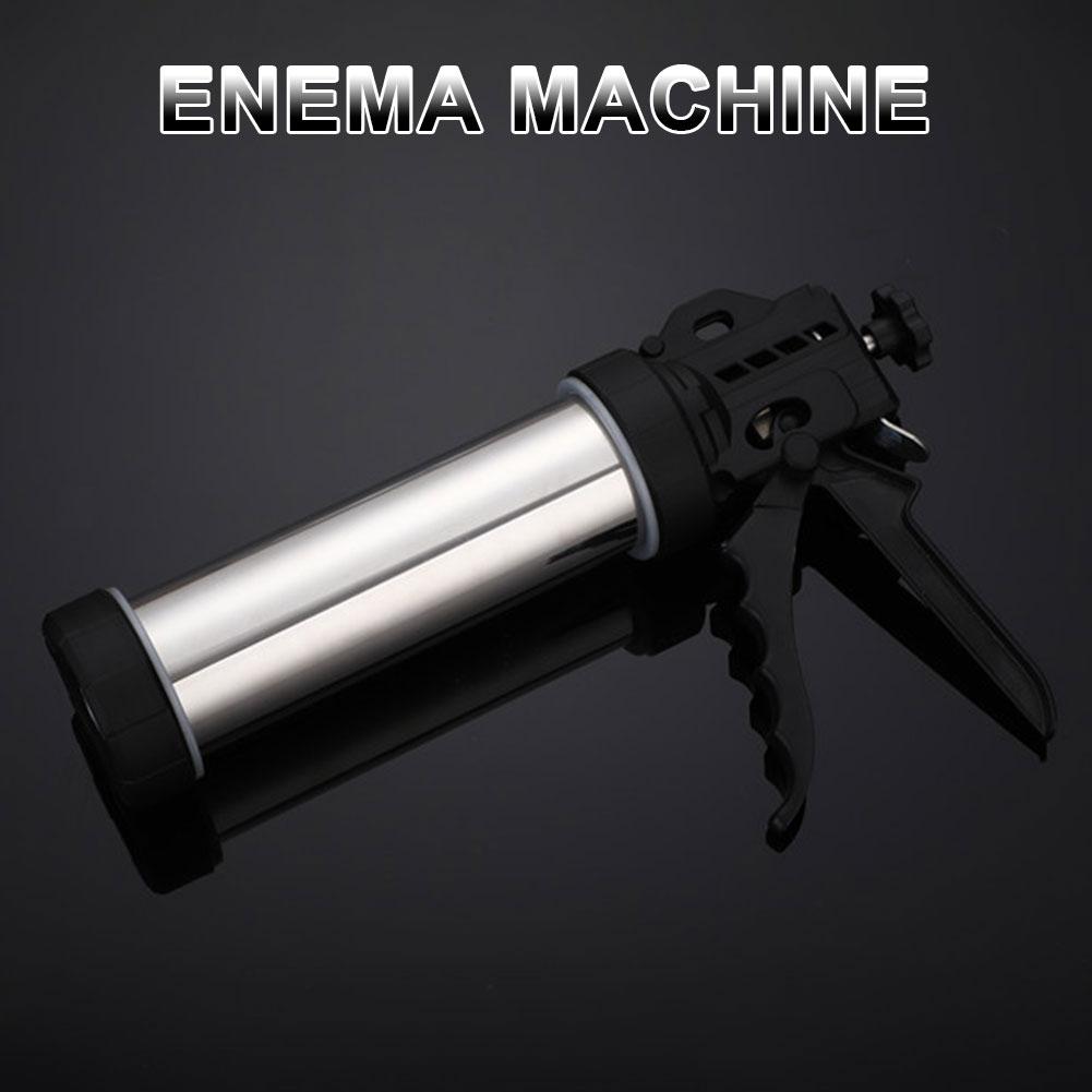 Stainless Steel Small Sausage Tool Fast Sausage Filling 1.5lbs with 5 Nozzles BBQ Kitchen Tool for Household Use Or Commercial