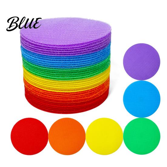 No-slip Carpet Marker Educational Colorful Tape Kindergarten Round Fastener Sticker 36Pcs Classroom Children Floor Spot