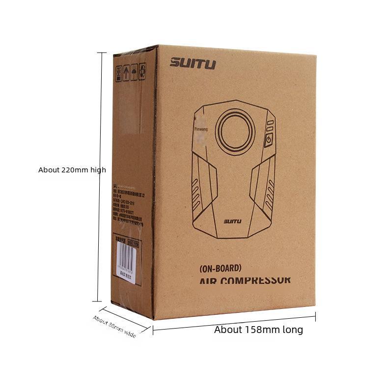 12V Portable Car Tire Air Pump with Light