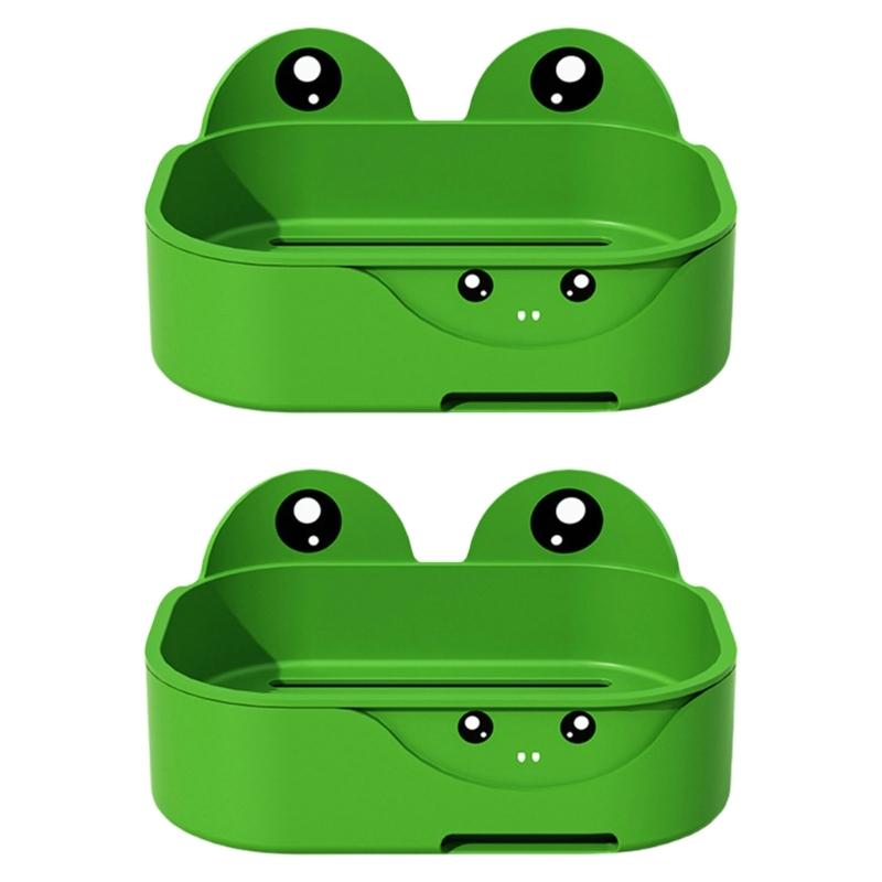 Уникальная мыльница в форме лягушки, функциональная и забавная, для детей и семьи в ванной или на кухне 1