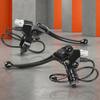 Uniwersalne Dźwignie Hamulca Roweru Elektrycznego ze Wyłącznikiem Zasilania, Uchwyt Hamulca V Brake Disc Brake do BMX Roweru Składanego Akcesoria Rowerowe