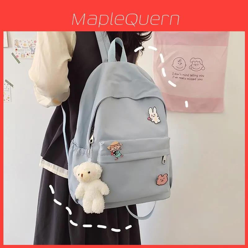 Zaino Muji di Grande Capacità Per Studenti Universitari Con Design Stile Ins Per Scuola E Viaggio
