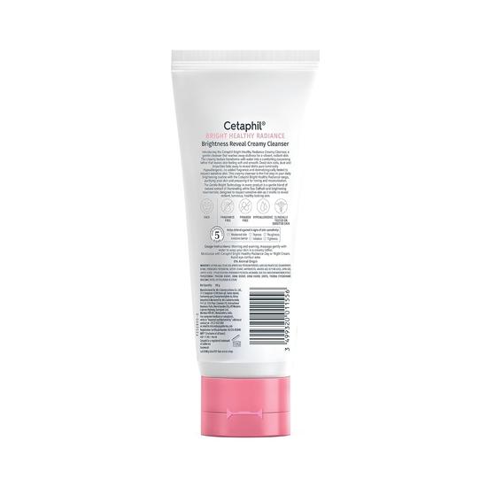 Cetaphil Cremă de curățare Brightness Reveal - 100 g| Gel de curățare facială pentru ten neuniform| Niacinamidă, Narcisă de mare| Fără parfum