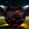 1 pz Pallone da Calcio Astratto Nero Taglia 5 Professionale Leggero Resistente Partita Allenamento Calcio Sportivo Indoor e Outdoor Pallone da Allenamento y8