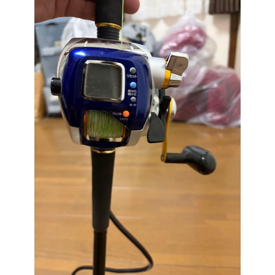 Used Daiwa Hyper Tanacon 400F Operation confirmed With power cord and line Free shipping