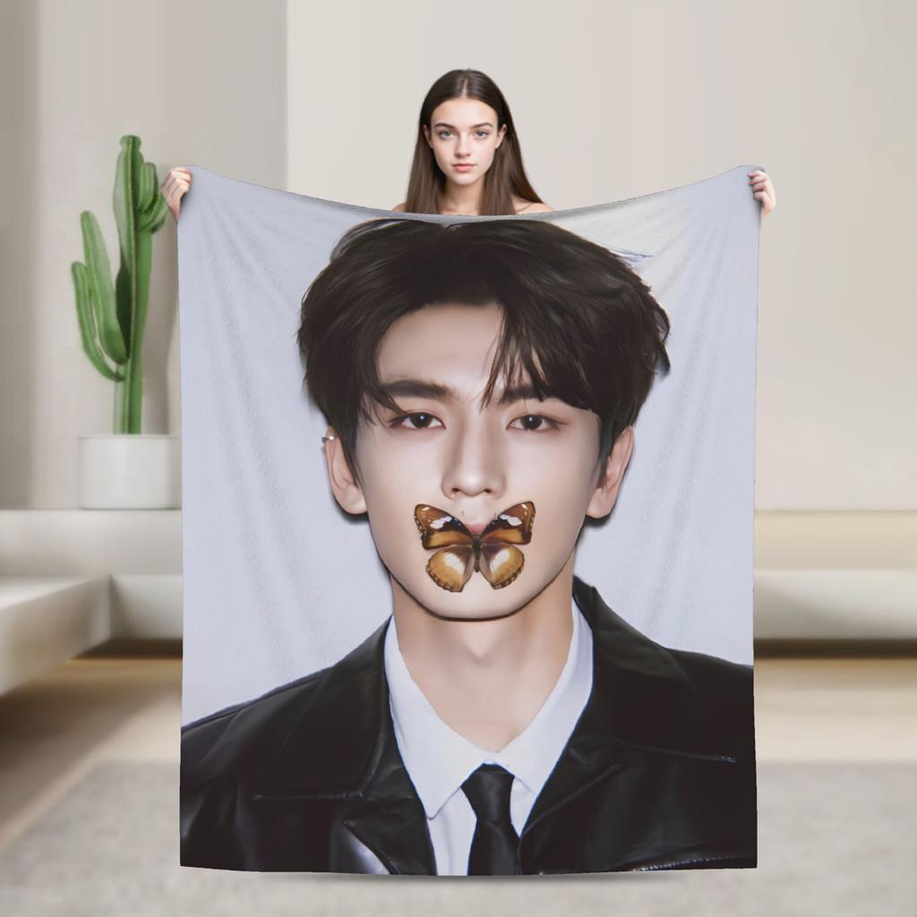 Zhang Linghe Flannel Blanket Warm Soft Throw Blanket for Couch Bed Picnic Fashion Bedspread Sofa Bed Cover