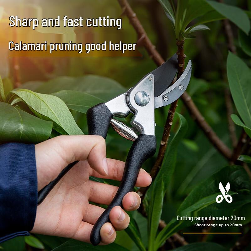 Deli 8.5-inch Labor-Saving Pruning Shears
