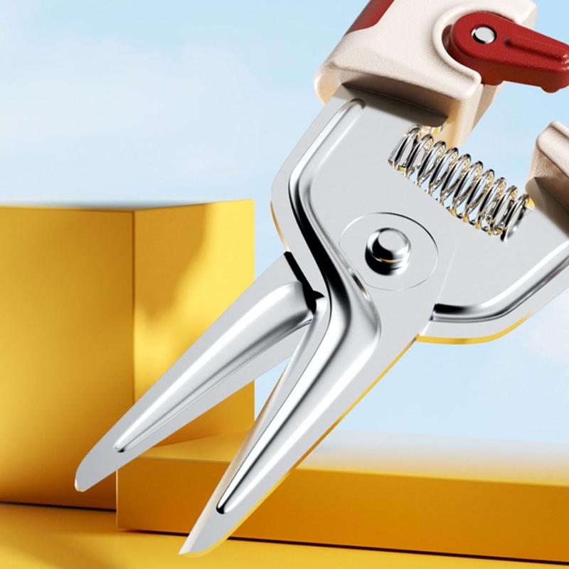 Professional Practical Kitchen Scissors For Cutting Chicken Duck Bone Nonrust Steel Blade With Ergonomic ABS Handle Secure Locking Multipurpose Food