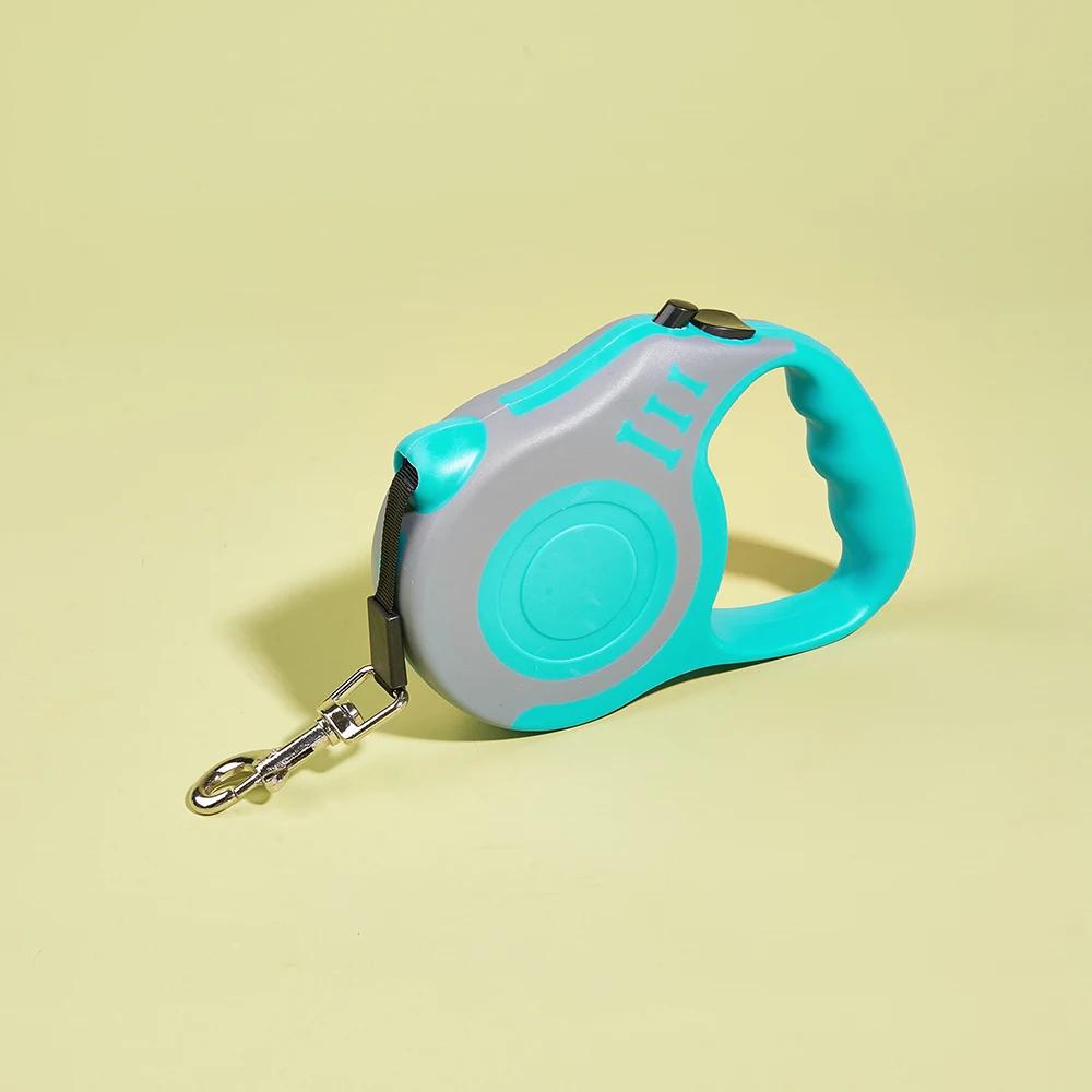 Automatic Retractable Dog Leash 3/5m Nylon Traction Extension Rope for Small Puppy Dogs Pet Walking Supplies Roulette Leashes