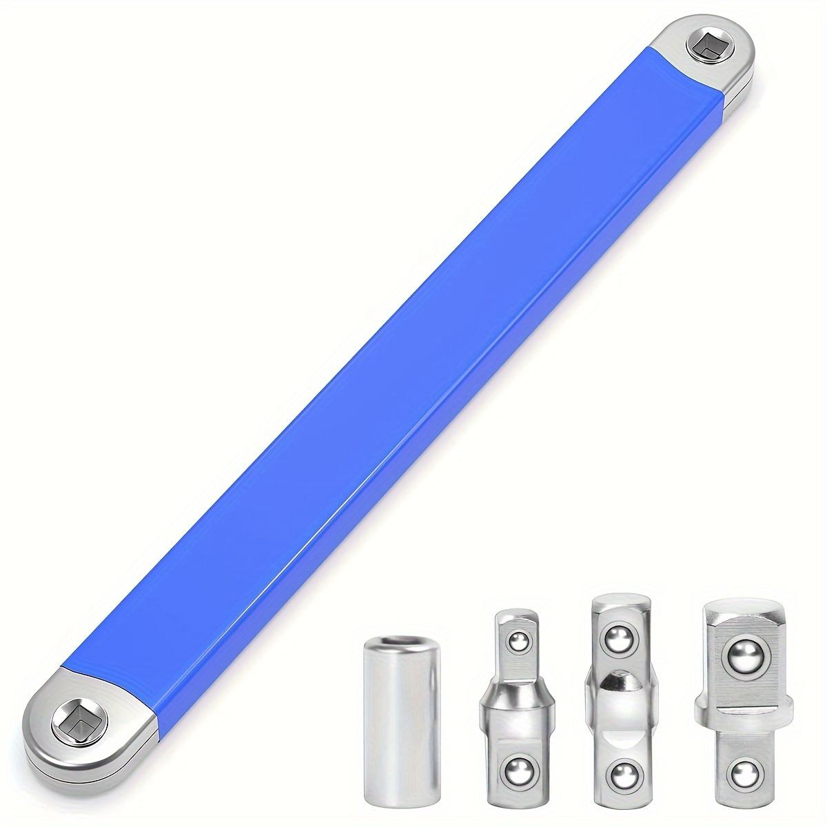 

Офсетный удлинительный ключ, с адаптерами квадратного привода 1/2 , 1/4 и 3/8 , 15-дюймовый набор удлинительных ключей для труднодоступных мест