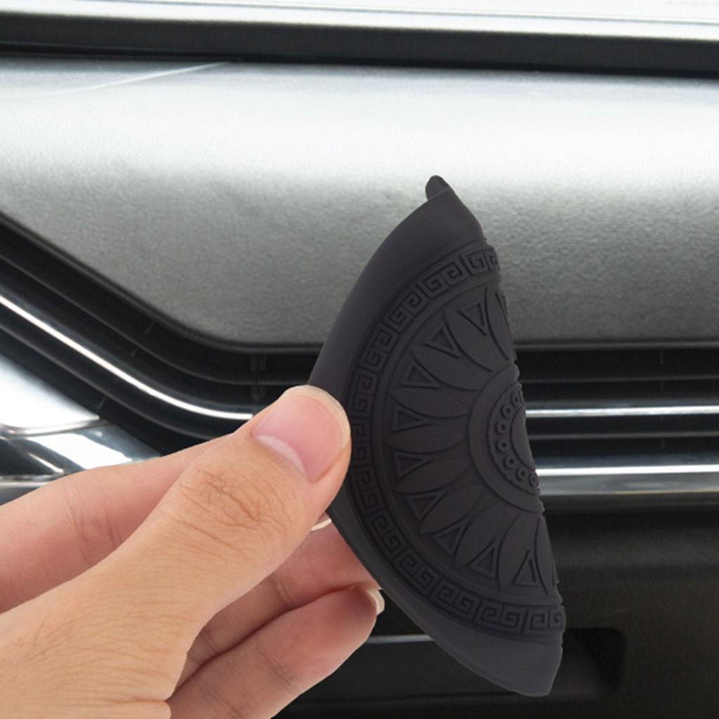 Silicone Car Cup Coasters General Not Slip & Spill Proof Heat Resistant Car Mats for Enhances Driving Experience