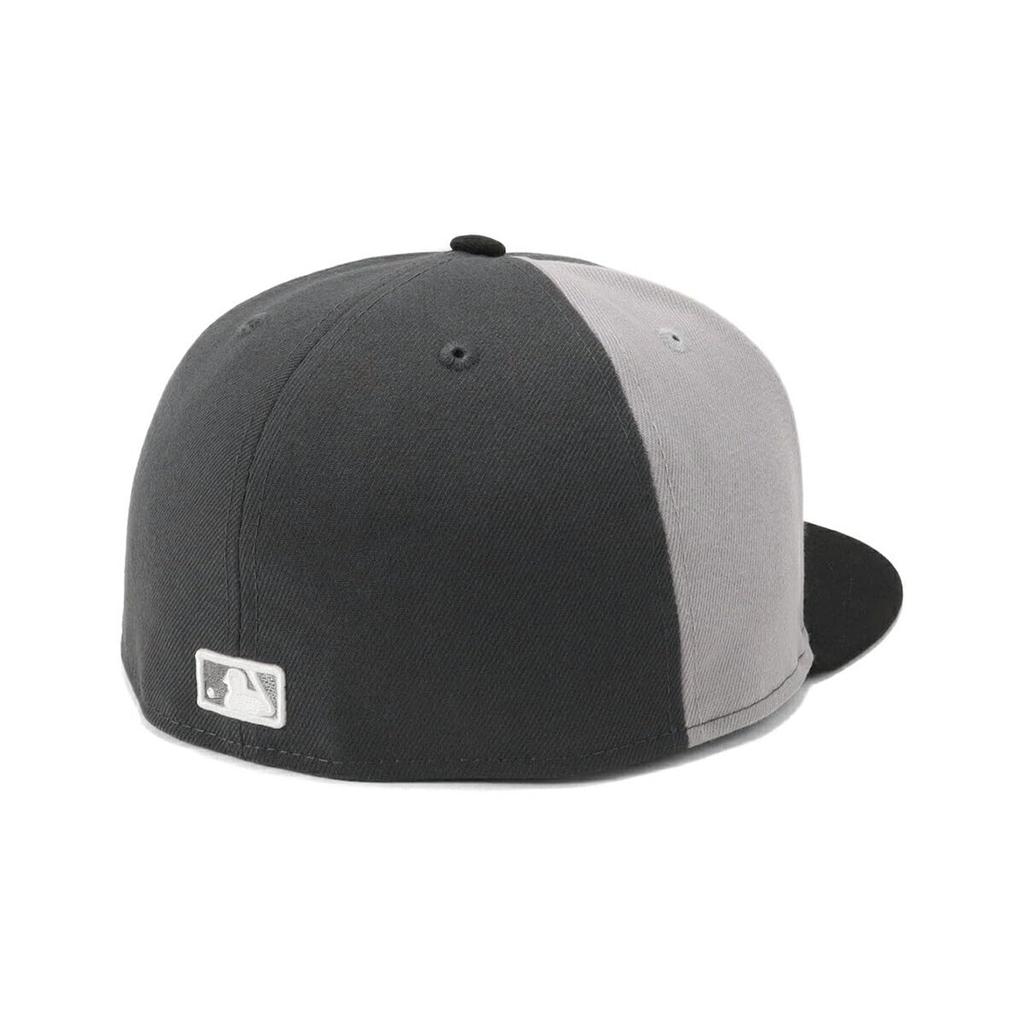 New Era 59FIFTY Shadow MLB CWS Dark Graphite 7 5950 CHIWHI SHADOW GRY BLK DGRA Cap, 1/4 inch,