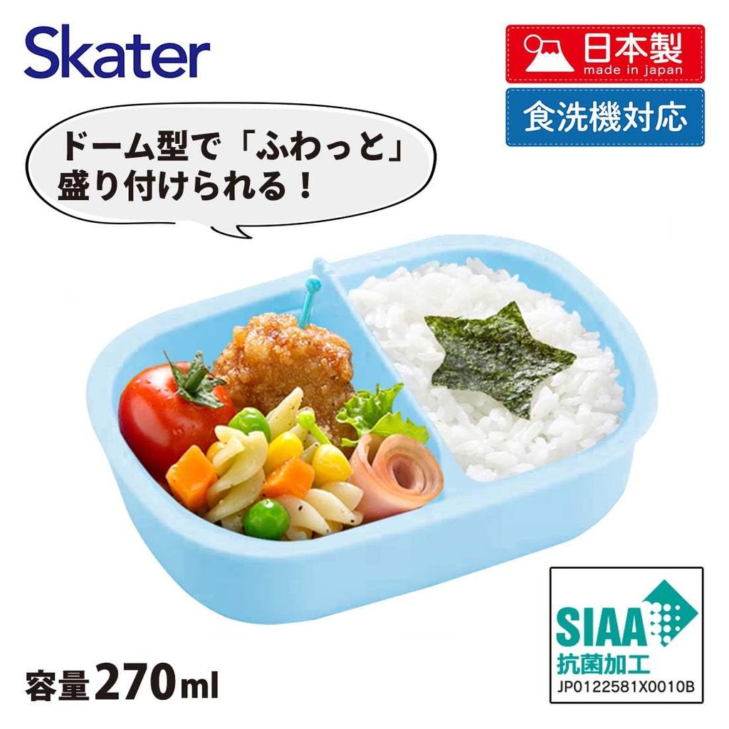 Skater Lunch Small Single Dome Softly Fills Made in Sanrio Ushirou QAF1AG Kids' Box, Size, Tier, 270ml, Shape, Kids' Lunch, Antibacterial, Japan,