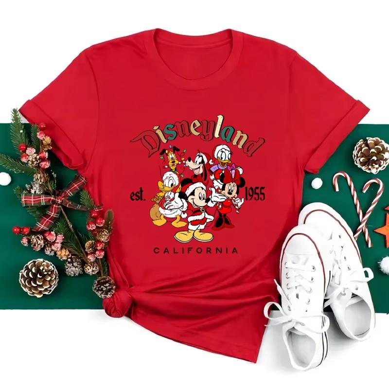 Merry Christmas   Printed TShirt Unisex Womens Cute Y2K Santa Claus TShirt Unisexs Top Harajuku Style Clothing Soft Cotton