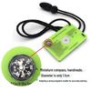 Multifunctional Survival Signal Mirror with Compass for Outdoor Adventure