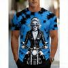 Letnia Moda Zakonnica T-shirt z Nadrukiem 3D Dla Mężczyzn Fajne Wzory Koszulki Letnie Codzienne Okrągły Dekolt Krótki Rękaw Topy Koszulki Streetwear