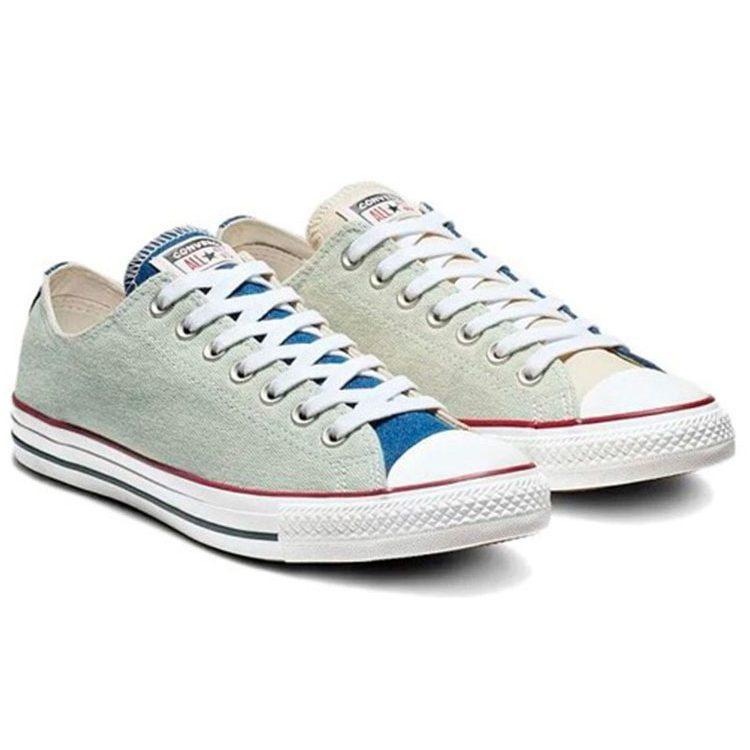 Chuck Taylor All Star Converse Low 'Navy Vintage White' 163966C