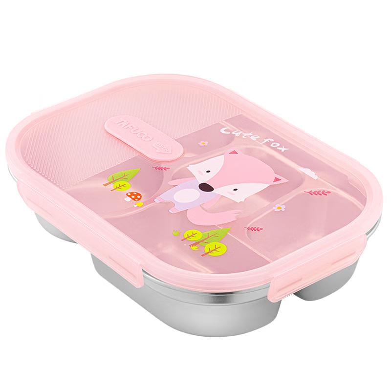 Tafuco 316L Stainless Steel Kids Lunch Box with 5 Compartments