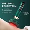 Electric Cupping Massage Device Vacuum Guasha Massager Jars Infrared Heating for Back Scraping Can Fatigue Relieve Health