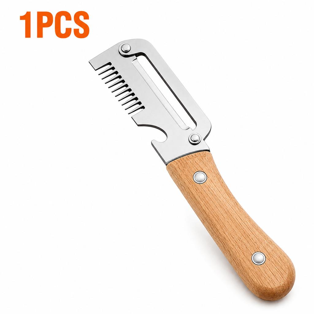 3 In 1 Stainless Steel Vegetable Peeler Multifunction Fruit Slicer Shredder Kitchen Cutter Tool for Potato Carrot Cucumber Use