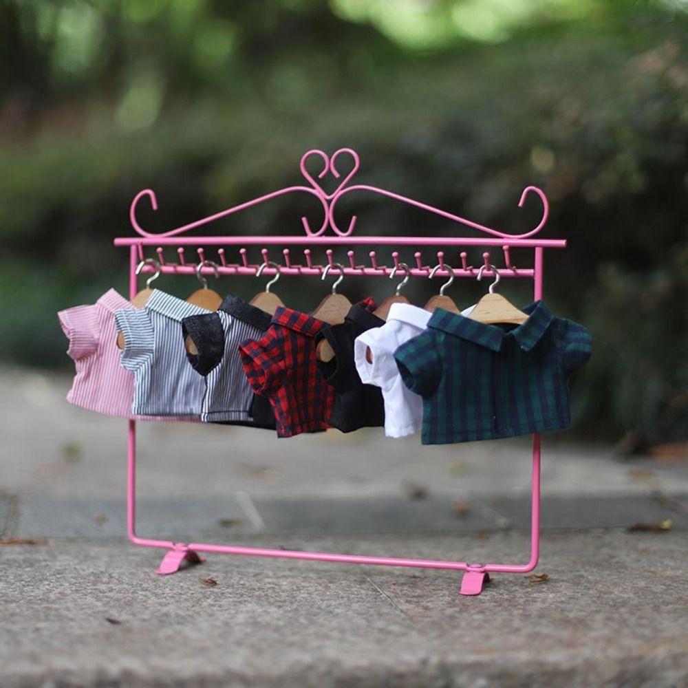 Fashion Style Doll Clothes Multicolors Mini Clothes New Doll T-shirt  15/20cm Cotton Stuffed Dolls