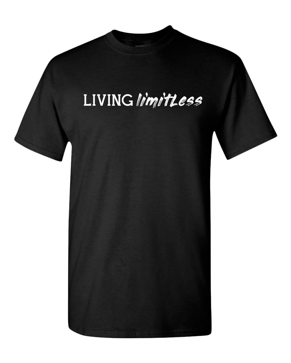Living Limitless T-Shirt, Inspirational T-Shirt M