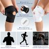 Compression Knee Support Brace Air Mesh Fabric Side Stabilizers for Meniscus Tear Arthritis Knee Pain Relief