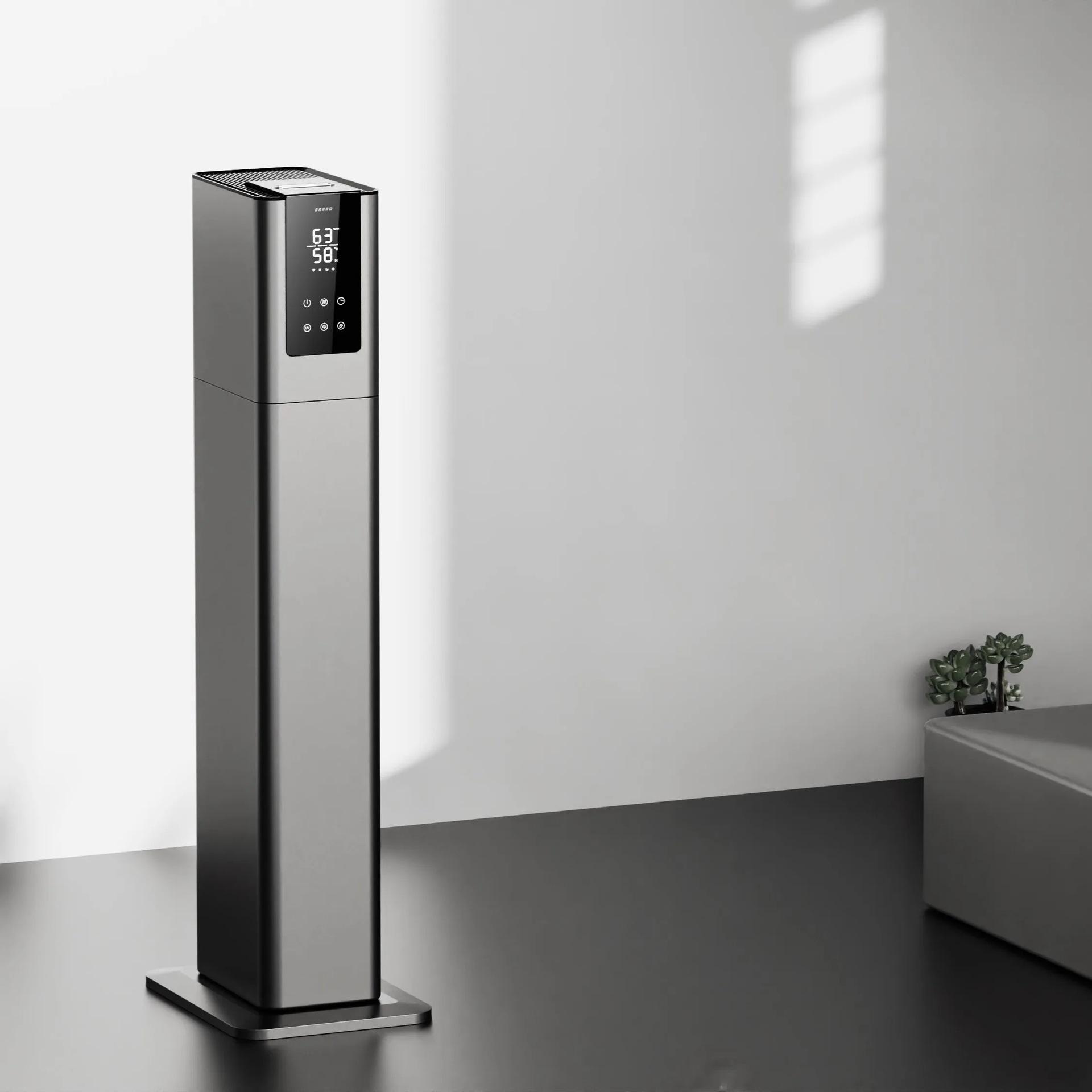 Dual-Mist Ultrasonic 13L Household Humidifier with Audio-Visual Features