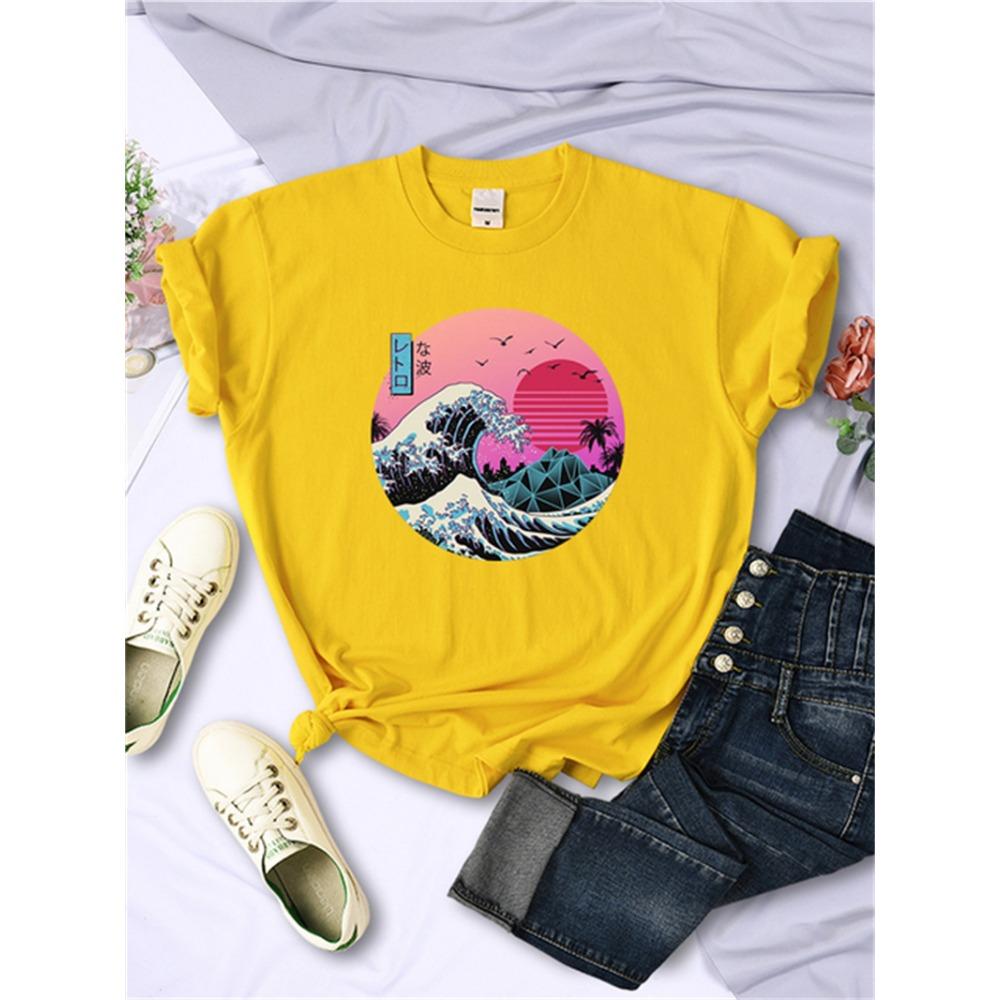 

Модная 3D футболка с принтом животных птиц Женская летняя повседневная с круглым вырезом и коротким рукавом Топы Кавайная футболка для девочки XL