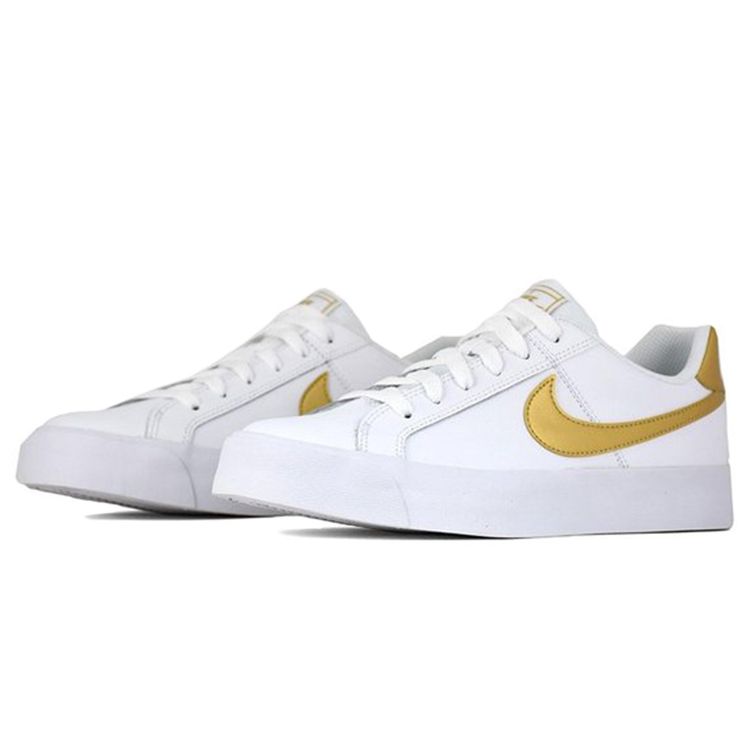 Nike Court Royale AC Fehér Metál Arany Női Sneakerek AO2810-109