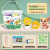 24-Color Light Clay DIY Set: Includes Tools, Molds, and Materials for Kids.